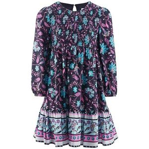 Happy Girls - Meisjesjurk - Donkerblauw - 98