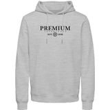 JACK & JONES Jprblacharles Sweat Hood FST, wit melange., XS