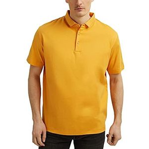 ESPRIT Collection Poloshirt voor heren, 730, zonnebloem geel, L