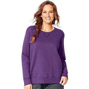 Just My Size Sweatshirt voor dames, Violet Splendor Heather, 58