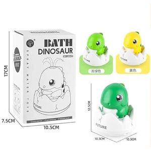 Badspeelgoed baby badspeelgoed dinosaurus bad speelgoed automatische sensor watersproeispeelgoed met licht, babycadeau badspeelgoed baby vanaf 1 jaar