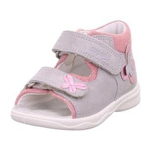 Superfit meisjes polly sandaal, grijs 2500, 19 EU