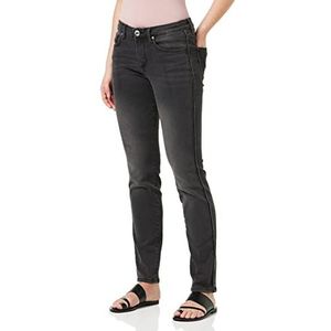 TOM TAILOR Dames Alexa Slim Jeans 1023164, 10220 - Used Dark Stone Grey Denim, 25W / 32L