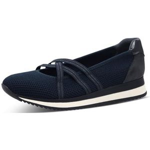 JANA - Ballerina - Veganistisch - Zwart - Hoogwaardige Materialen