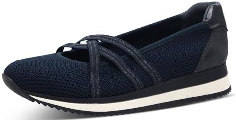 JANA - Ballerina - Veganistisch - Zwart - Hoogwaardige Materialen