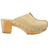 Klompen - Beige - CDL03 - Veiligheidsklompen - Houten - Voor Vrouwen