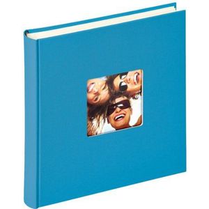 walther design fotoalbum oceaan blauw 30 x 30 cm met omslaguitsparing, Fun FA-208-U