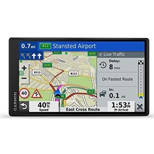 GARMIN DriveSmart 55, Digital Traffic, Navigatiesysteem Auto, Live Verkeers- en Kaartupdates, Europa