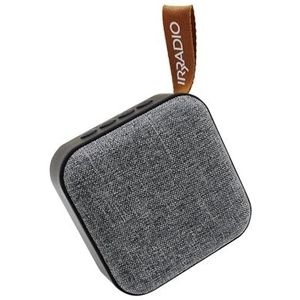 IRRADIO IR-203 Sound+, draadloze luidspreker, Bluetooth 5.0, muziekweergave via USB, draagbaar en licht, driver full range 50 mm, 3,5 W, passieve resonator, batterij 400 mAh, autonomie 2,40 h