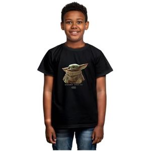 cotton division T-shirt voor jongens, Zwart, 12 Jaren