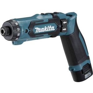 Makita DF012DSE Accu-Knikschroevendraaier, 30 W, 7,2 V, Zwart/Blauw