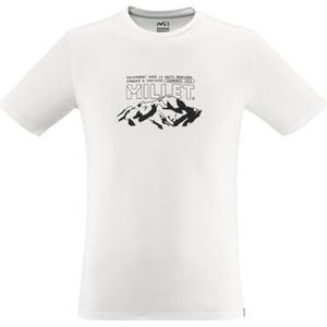 Millet Heren T-shirt Mountain wit