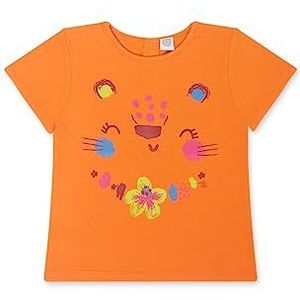 Tuc Tuc T-shirt voor meisjes, Oranje, 12 Maanden