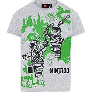 LEGO Jongen Jungen Ninjago T-Shirt LWTaylor 205, 912 Grijs Melange, 92