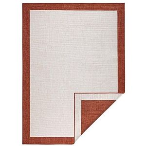 Northrugs In & Outdoor omkeerbaar tapijt Panama Terra Creme, 80x250 cm