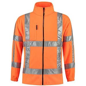 Tricorp 403008 Safety RWS - EN ISO 20471 Fleece jas, 100% polyester, 380 g/m², fluororanje, maat 3XL