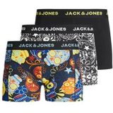 JACK & JONES Boxershorts voor jongens, verpakking van 3 stuks, zwart, 140 cm