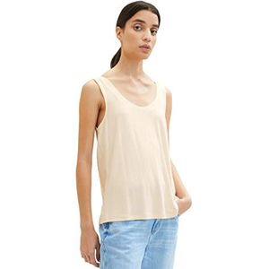 TOM TAILOR Basic top voor dames, 31649 - Ivory ecru, XS