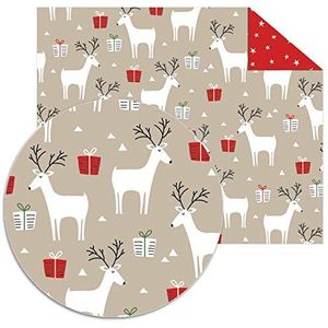 URSUS 11274602 Fotokarton Scandinavian Christmas, 300 g, DIN A4, aan beide zijden bedrukt, voor- en achterkant in verschillende, verscellulose, motief 02, kleurrijk