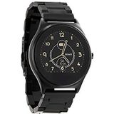 X-Watch 54021 Qin XW Prime II Smartwatch voor Heren, Donker Staal