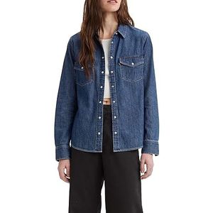 Levi's Iconic Western Shirt Vrouwen, Air Space 3, XXS