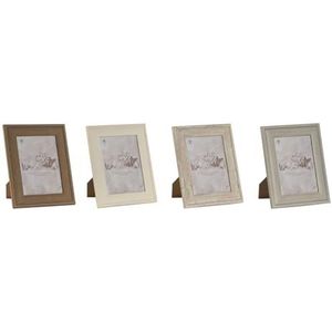 Home ESPRIT Fotolijst bruin beige grijs crème glas polystyrol 19 x 1,5 x 24 cm
