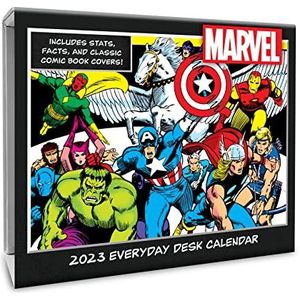 The Marvel 2023 Desk Block Calendar: Original Danilo-Tagesabreißkalender [Kalendar]