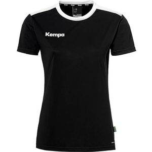 Kempa Handbal Emotion 27 Shirt voor dames, korte mouwen, handbalshirt, sport-T-shirt voor kinderen en volwassenen, voor dames en meisjes, handbalshirt