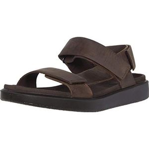 ECCO Heren Flowt Sandalen, Koffie, 44 EU