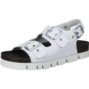 Dr. Brinkmann Dames 710165-03 sandalen, 38 EU, wit, 38 EU