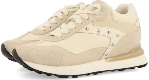 Gioseppo - Brandon - Sneakers - Off-white - Materiaal met Studs