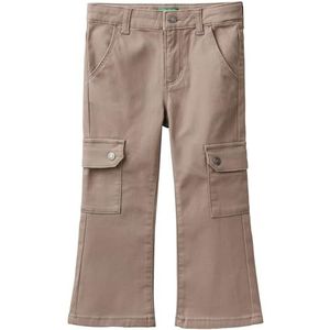 United Colors of Benetton Broek voor meisjes en meisjes, Beige, 1 jaar