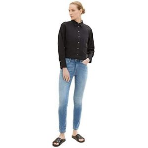 TOM TAILOR Dames Kate Slim Jeans 1037037, 10118 - Used Light Stone Blue Denim, 34W / 30L