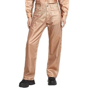 G-Star RAW Bowey 3D Boyfriend Jeans, roze (Shiny Peach Metal Coating D25372-d551-h088), 31W / 34L
