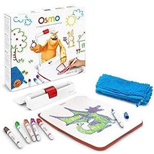Osmo - Creative Kit On Learning Games - Creative Drawing & Problem Solving/Early Physics - Ages 6-10+ - STEM iPad Base Included