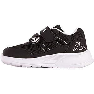 Kappa Deutschland Unisex Baby STYLECODE: 280024M Jak M Sneaker, Zwart/Wit, 20 EU, zwart wit, 20 EU