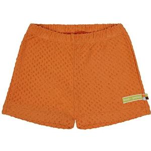 loud + proud Unisex kinderen van badstof met stippen, GOTS-gecertificeerde short, Carrot 62/68, karrood, 62/68 cm