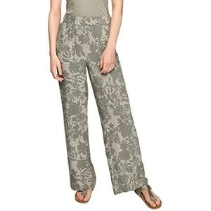 s.Oliver Damesbroek, Summer Kaki Aop, 34W