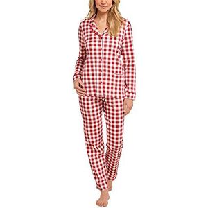 Schiesser dames Selected Premium pyjama lang tweedelige pyjama