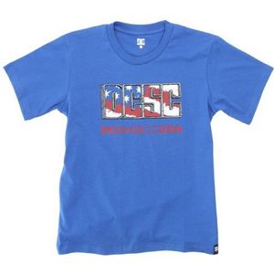 DC Shoes T-shirt voor jongens, ronde kraag, effen