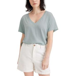 Dockers Deep V Neck Tee Tees Women's Harbor Gray M, Harbor Gray, M