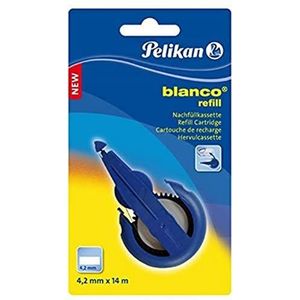 Pelikan 338848 blanco navulling voor correctieroller: blanco® B913B, 14 m x 4,2 mm, 1 stuk