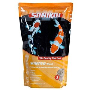 Velda SaniKoi 124622 wintervoer voor vijvervissen, zinkend, 3 mm, Winter Whead Food, 3 l