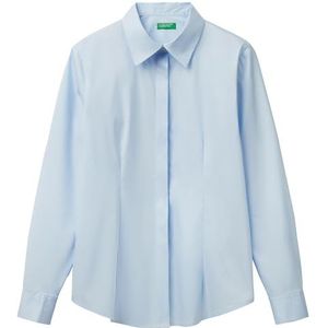 United Colors of Benetton Dameshemd, blauw, M