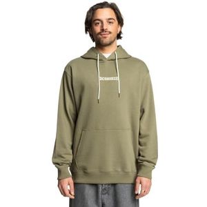 DC Shoes - Baseline Ph - Hoodie - Groen - Lichtgewicht Gerecycled Katoen-Polyestermix