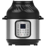 Instant Pot Duo Crisp 5,7 l + Air Fryer 11-in-1 elektrische multikoker, snelkookpan, heteluchtfriteuse, slowcooker, stoompan, grill, dehydrator en sous-vide-machine