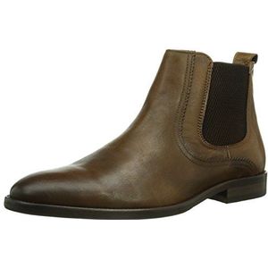 Tommy Hilfiger Dalton 9A, Chelsea Boot voor heren, Bruin Winter Cognac 906, 45 EU