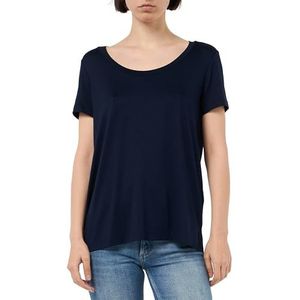 United Colors of Benetton T-shirt dames, Blauw, XS