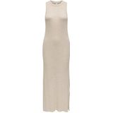ONLY - ONLTARA - Gebreide Jurk - Greige - 7/8 Lengte - Aansluitende Pasvorm