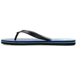 Quiksilver Heren Molokai Art II sandalen, zwart/blauw/blauw, 39 EU, Zwart Blauw Blauw, 39 EU